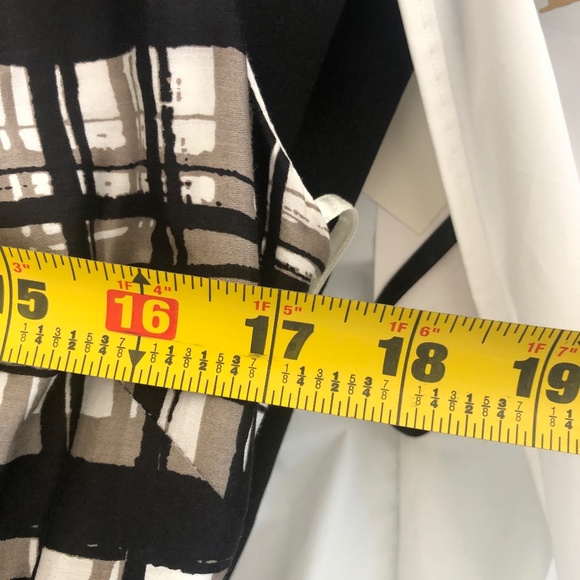 NWT Jones New York Fit & Flare Collared Wrap Dress - Picture 7 of 9